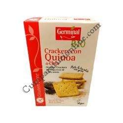 Biscuiti Bio cu chia & quinoa fara gluten Germinal 150 gr.